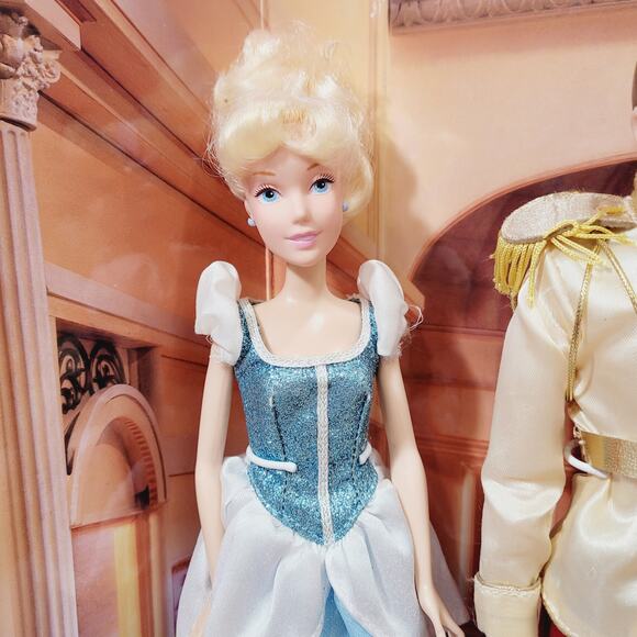 Disney Store Cinderella Prince Charming Mattel Princess Belle Snow White Dolls - Picture 2 of 11